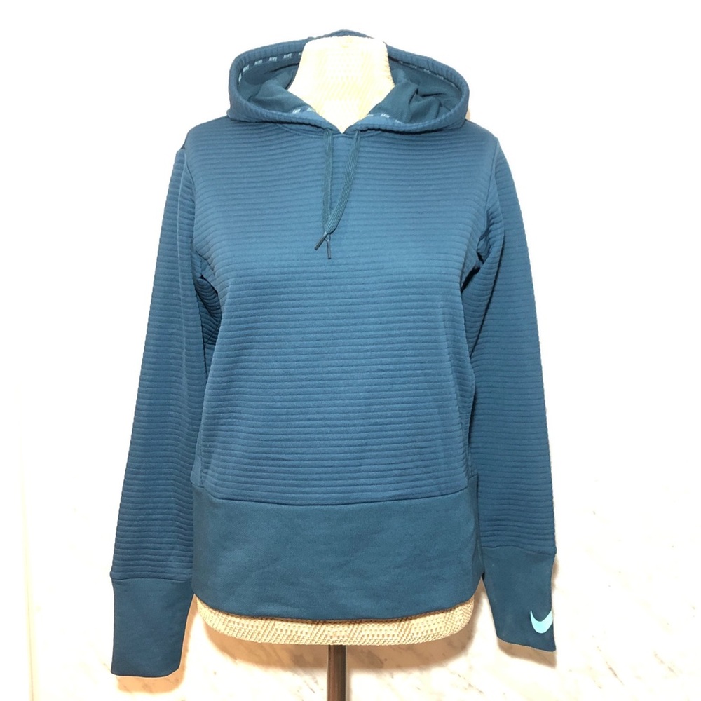 Nike Dri-Fit Hoodie Blue Size XS